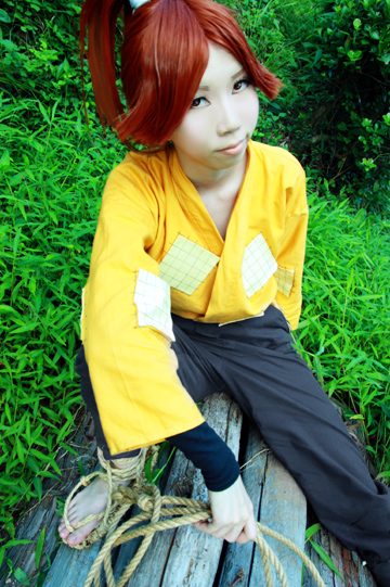 忍たま 富松作兵衛 コスプレ ウィッグ（落第忍者乱太郎(忍たま乱