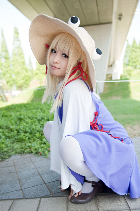 ランキング上位のプレゼント 東方Project コスプレ 洩矢諏訪子 ロング