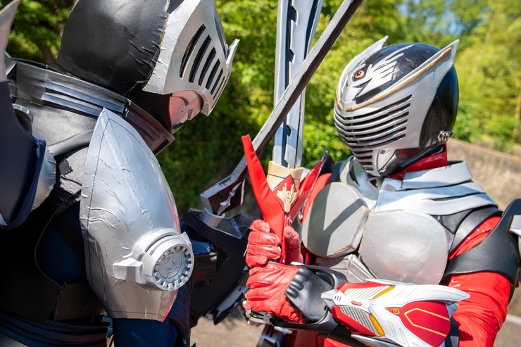 仮面ライダー王者 龍騎シリーズ コスプレ用コスチューム - Etsy 日本