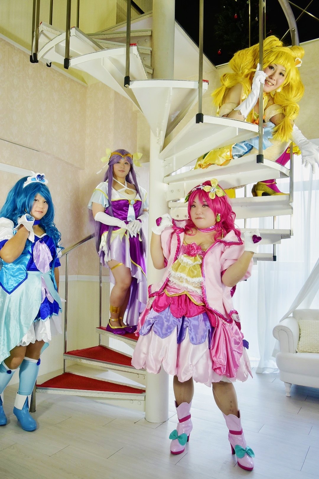 プリキュア フォンテーヌ コスプレ - コスプレ