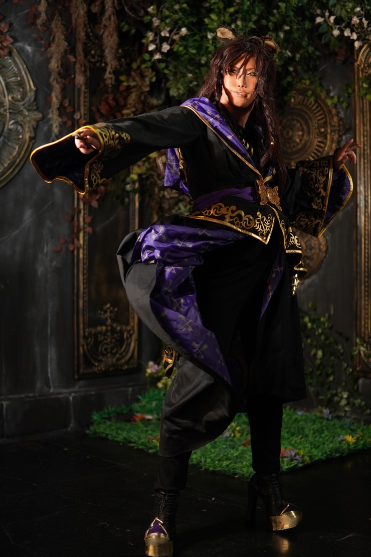 レオナ・キングスカラー　プレイフル・ドレス　コスプレ　衣装+ウィッグ　ツイステ ツイステッドワンダーランド ツイステ ステージインプレイフルランド