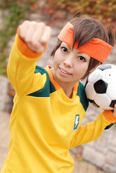 イナズマイレブン 円堂守(日本代表(GKユニフォーム)) - コスプレ