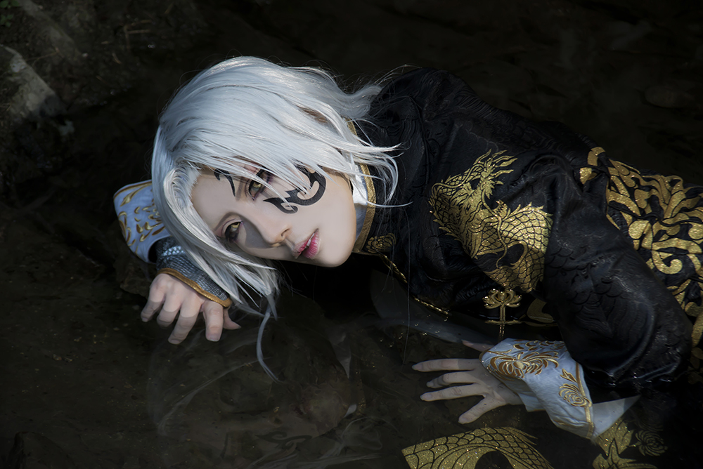 第五人格 白黒無常 コスプレ 残花の涙 第五人格 identityV 残花の涙 白黒無常 謝必安 范無咎 コスプレ