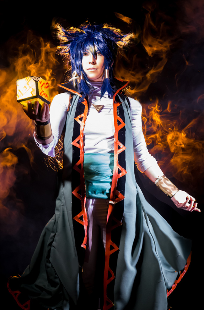 大人上品なおすすめコーデ 遊☆戯☆王 新作 高品質 藍神 靴とウィッグ 風 コスプレ衣装 その他