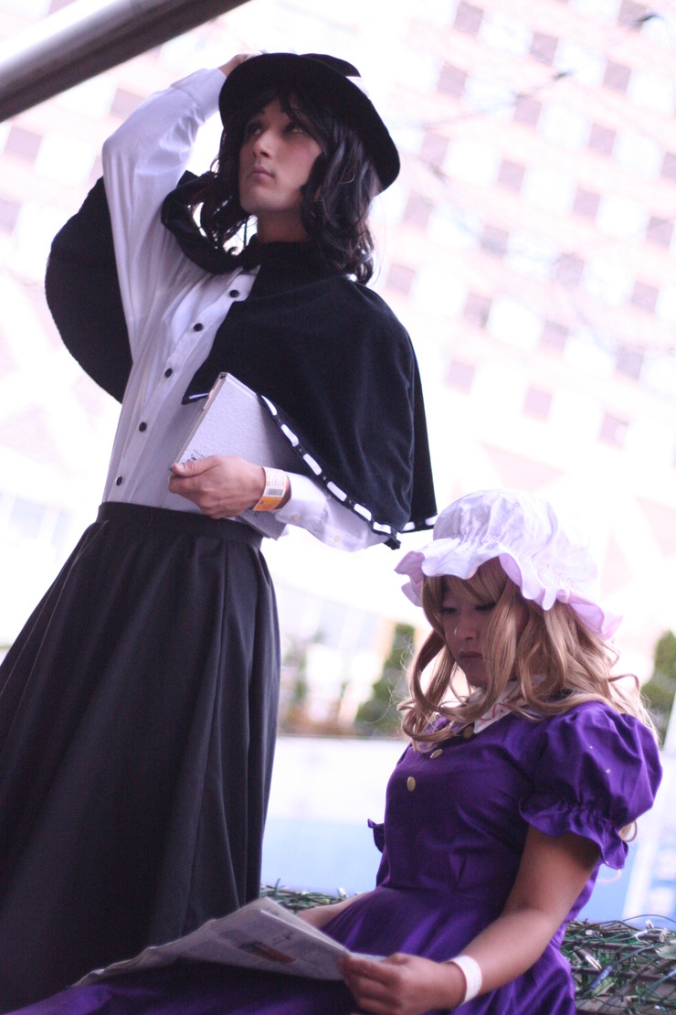 東方プロジェクト 東方project 宇佐見蓮子　コスプレ Amazon | 【仲夏梦漫】東方Project 東方紅魔郷 宇佐見 蓮子