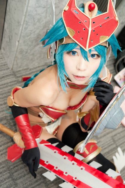 クイーンズブレイド リベリオン 超振動戦乙女ミリム コスプレイヤーズアーカイブ