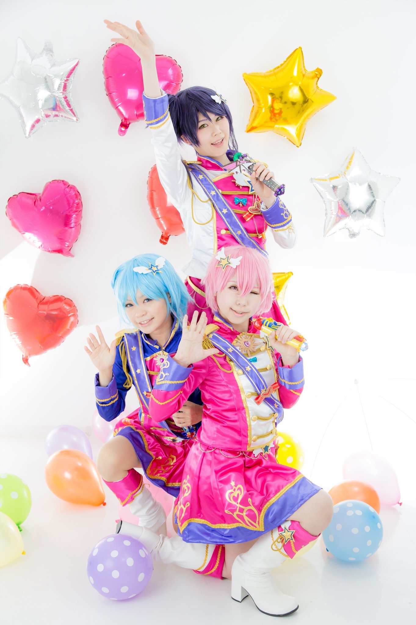 プリパラ レオナ・ ウェスト アメジストマーチングスターのコスプレ衣装 プリパラ レオナ・ウェスト(アメジストマーチングスター) - コスプレ