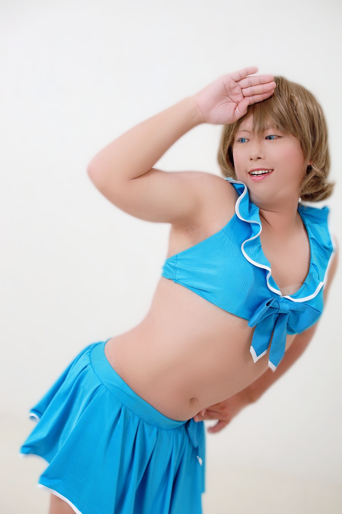 ラブライブ! サンシャイン!! 渡辺曜(10話水着) - コスプレ