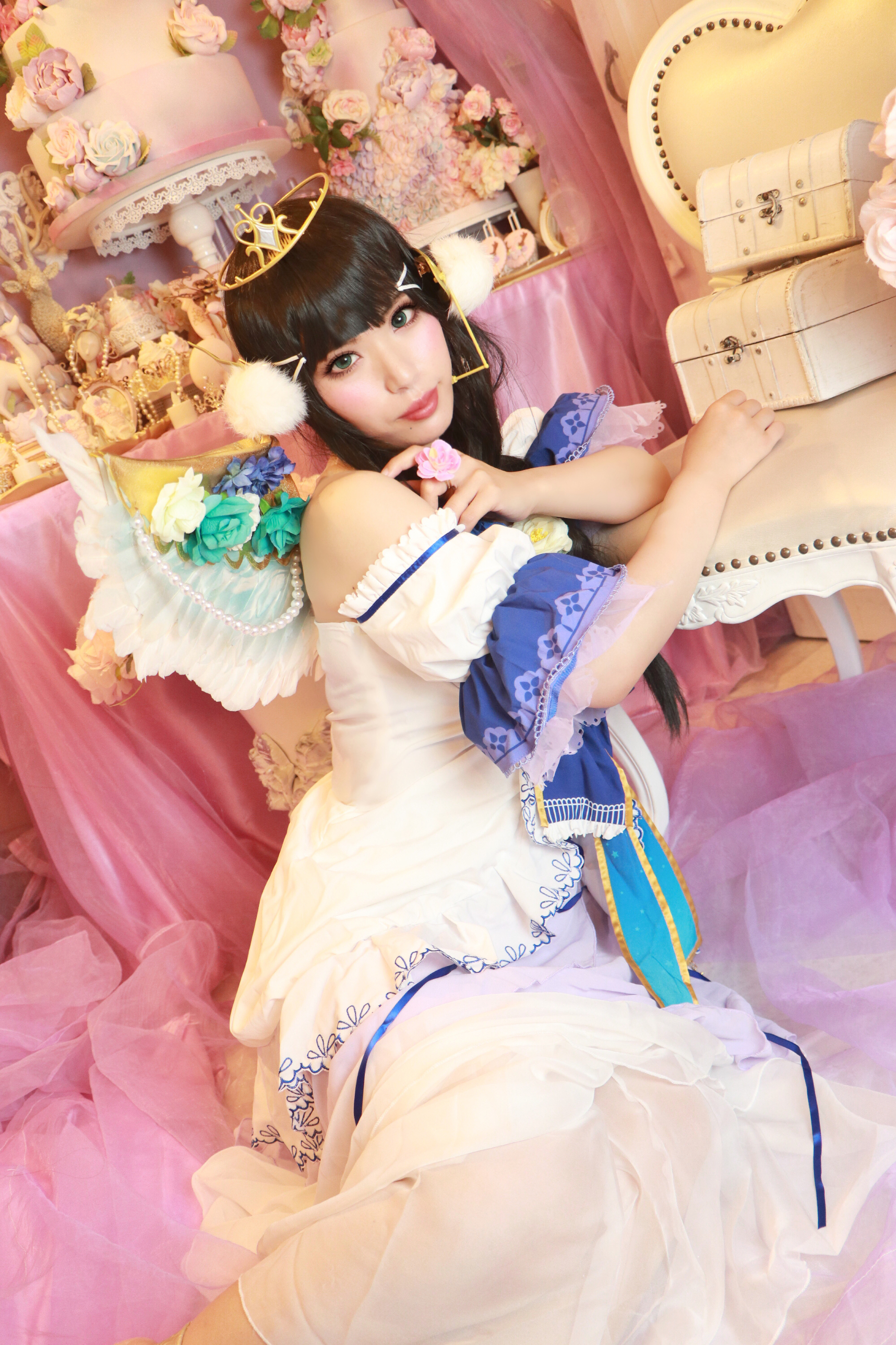 ラブライブ サンシャイン 黒澤ダイヤ スクフェス天使編覚醒後 コスプレイヤーズアーカイブ