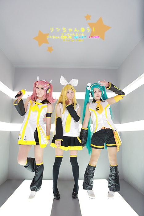 VOCALOID 初音ミク(リンちゃん愛し隊1号(project DIVA F)) - コスプレイヤーズアーカイブ