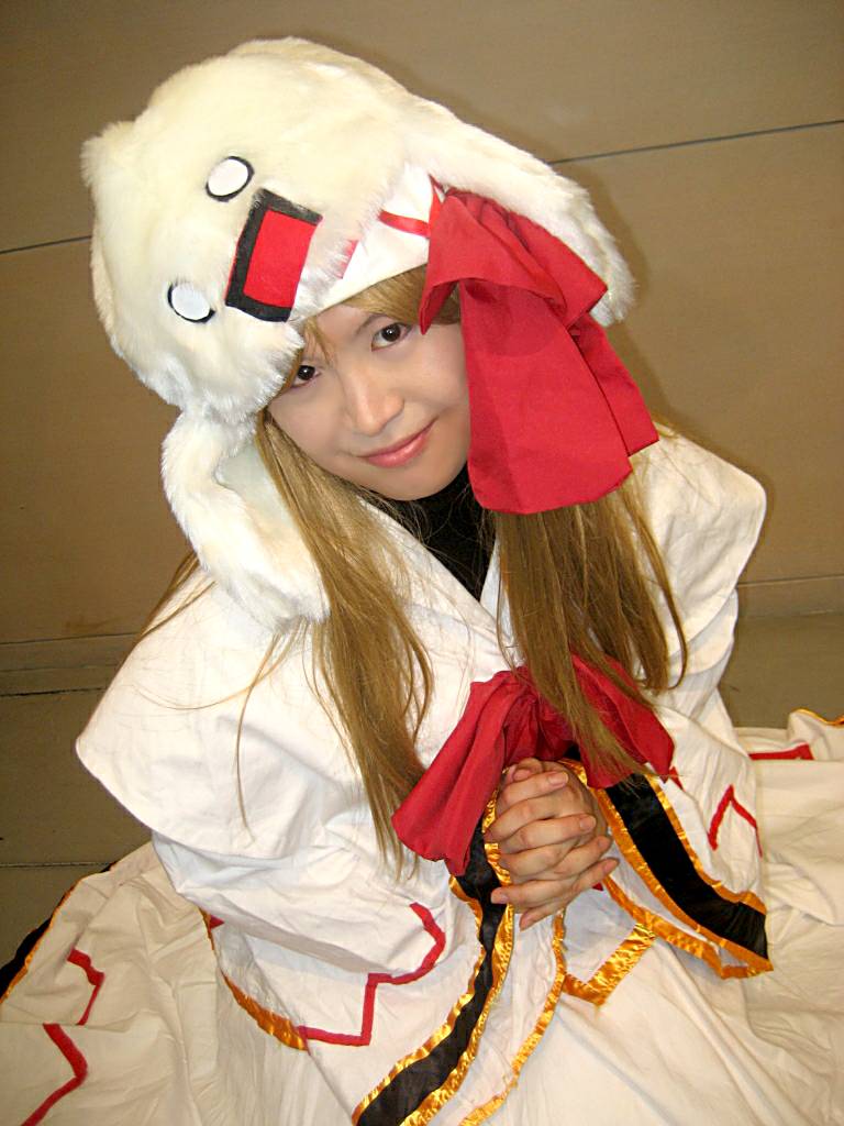 コスプレ衣装 東方Project リリーホワイト フリル地獄 +帽 - コスプレ衣装