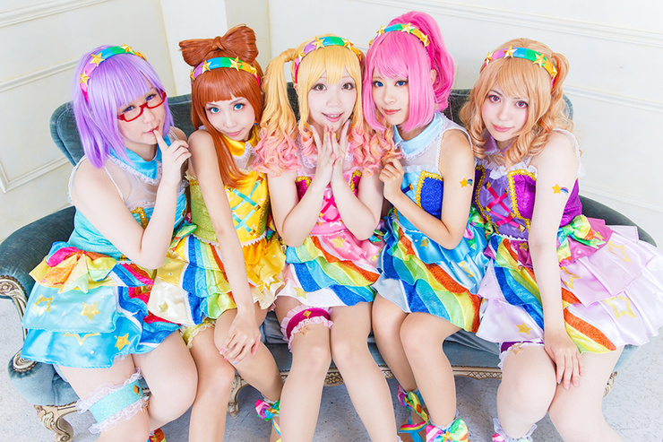アイカツスターズ! 虹野ゆめ(ピンクステップワンピ) - コスプレ