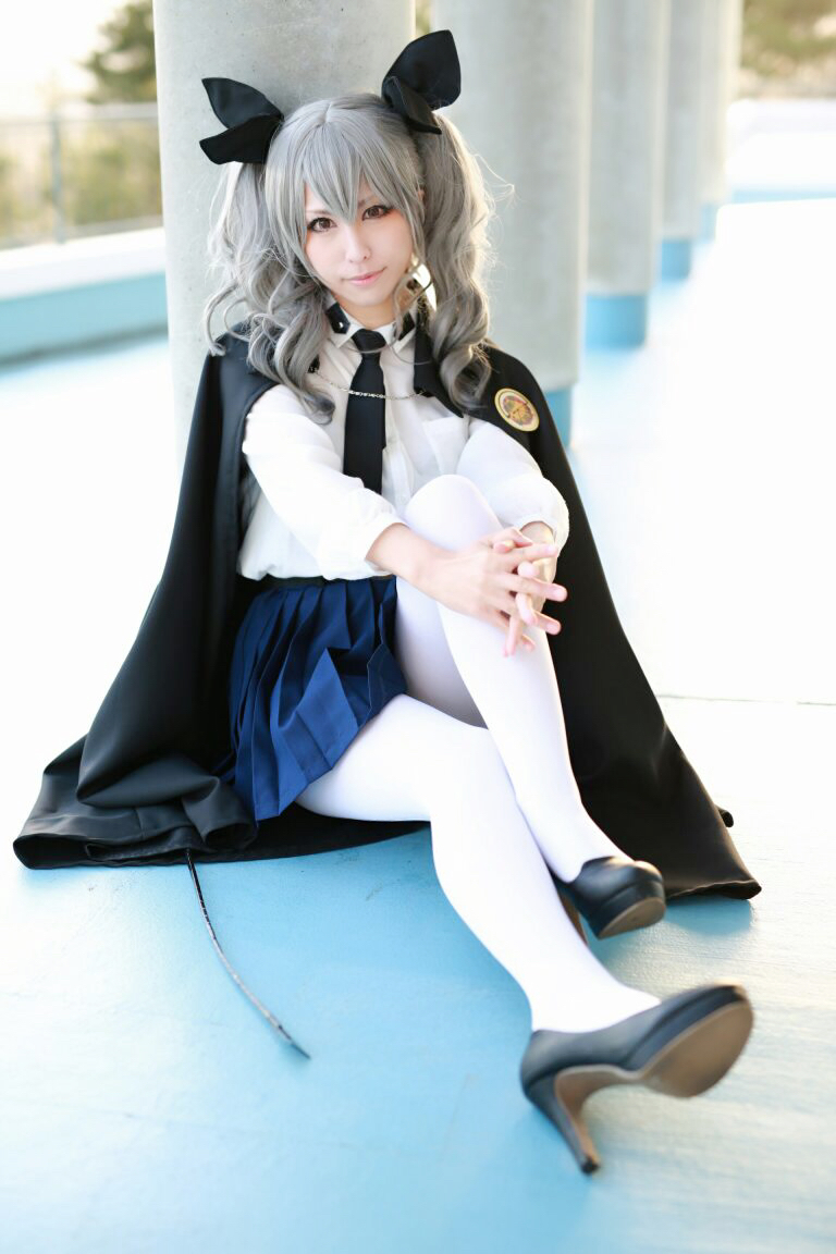 ガルパン アンチョビ コスプレ写真集ROM