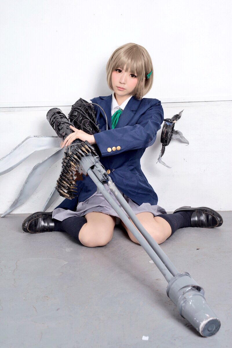 最終兵器彼女 コスプレ 戦闘後 ちせ