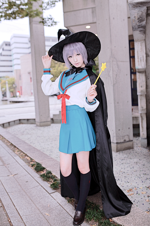 涼宮ハルヒの憂鬱 長門有希 悪い魔法使い コスプレイヤーズアーカイブ