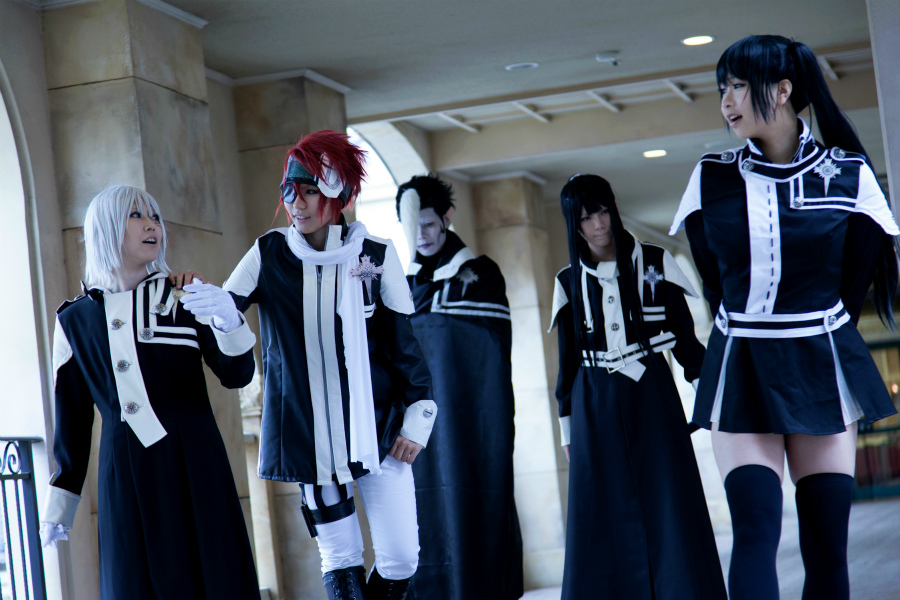 ★ブーツ付属 D.Gray-man 旧_教団服 アレン　コスプレ衣装 D.Gray-man アレン＝ウォーカー 1期教団服 コスプレ ブーツ xz11