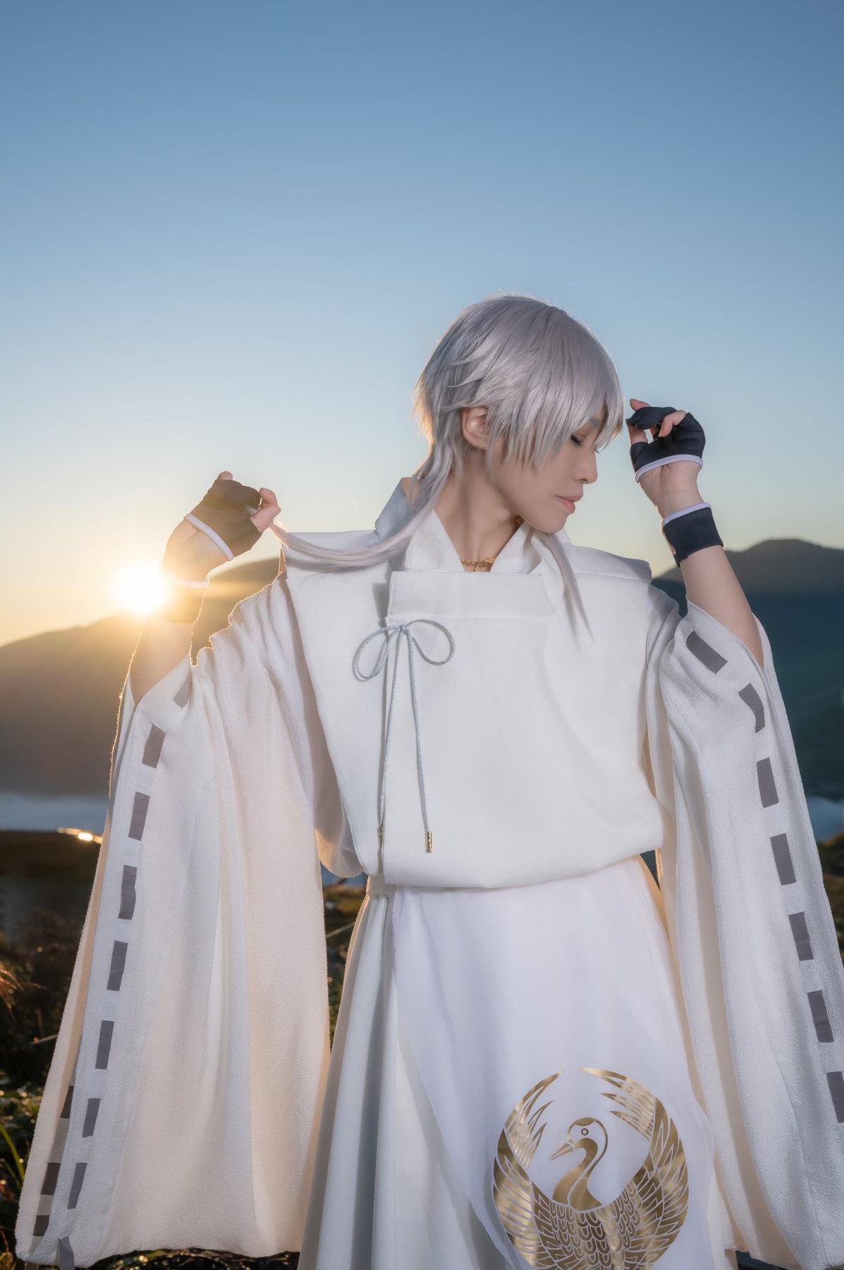 ミュージカル刀剣乱舞 歌合 鶴丸国永 コスプレ