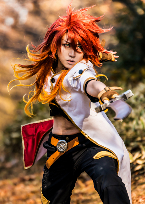 テイルズオブジアビス ルーク コスプレ 衣装【ウィッグ付き】 テイルズ