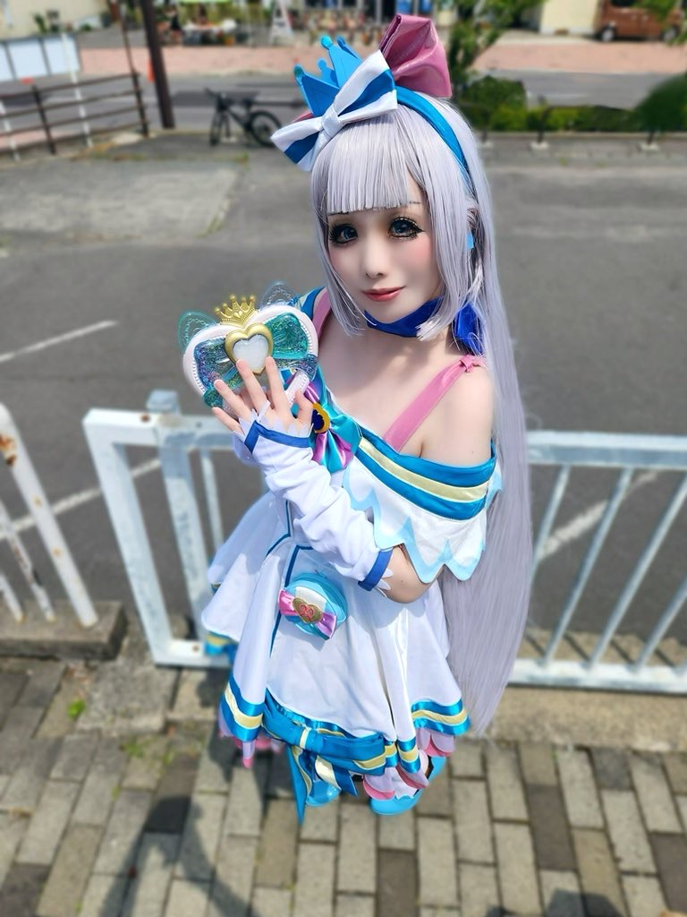 プリキュア キュアニャミー 猫屋敷ユキ ウィッグ付き フルセット コスプレ 衣装 Amazon.co.jp: わんだふるぷりきゅあ！ 猫屋敷ユキ