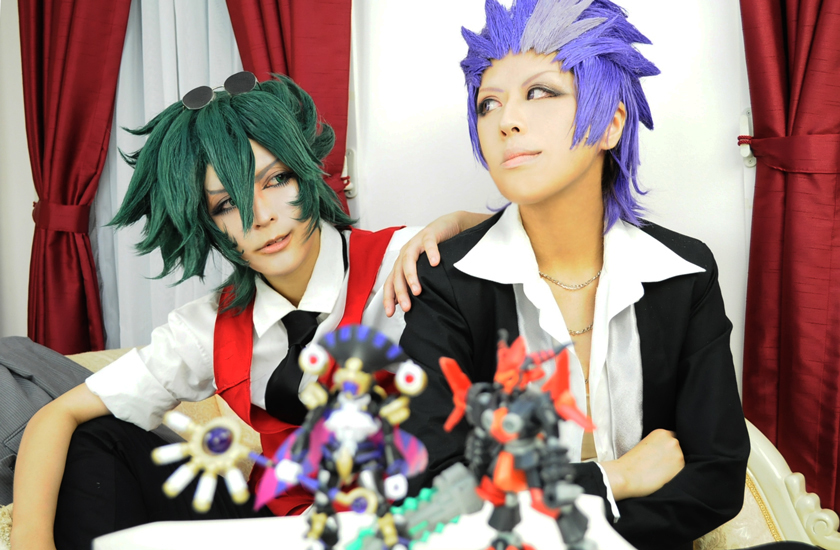 ダンボール戦機W 郷田ハンゾウ(特典ポストカード正装) - コスプレ