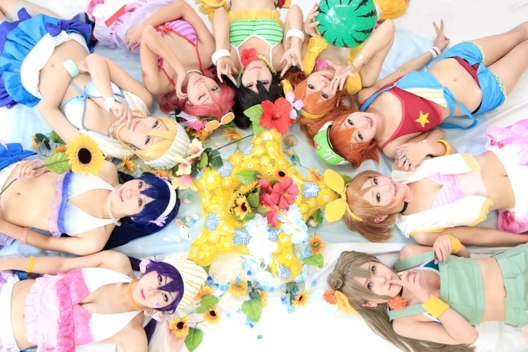 ラブライブ！ 夏色えがおで1,2,Jump! 園田海未 コスプレ 園田海未 −夏色えがおで1,2,Jump！Ver. −｜ラブライブ! School idol