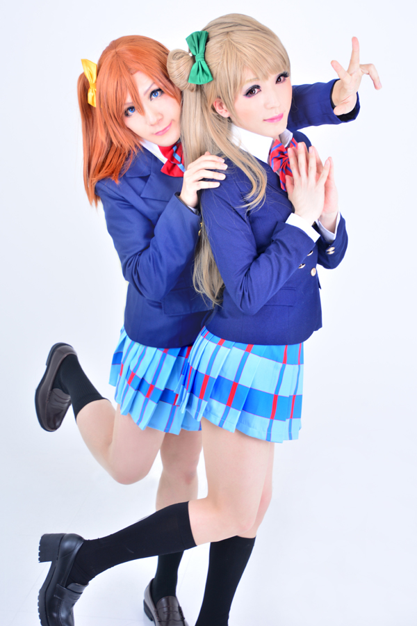ラブライブ Lovelive 矢澤 にこ/高坂 穂乃果 コスプレウィッグ