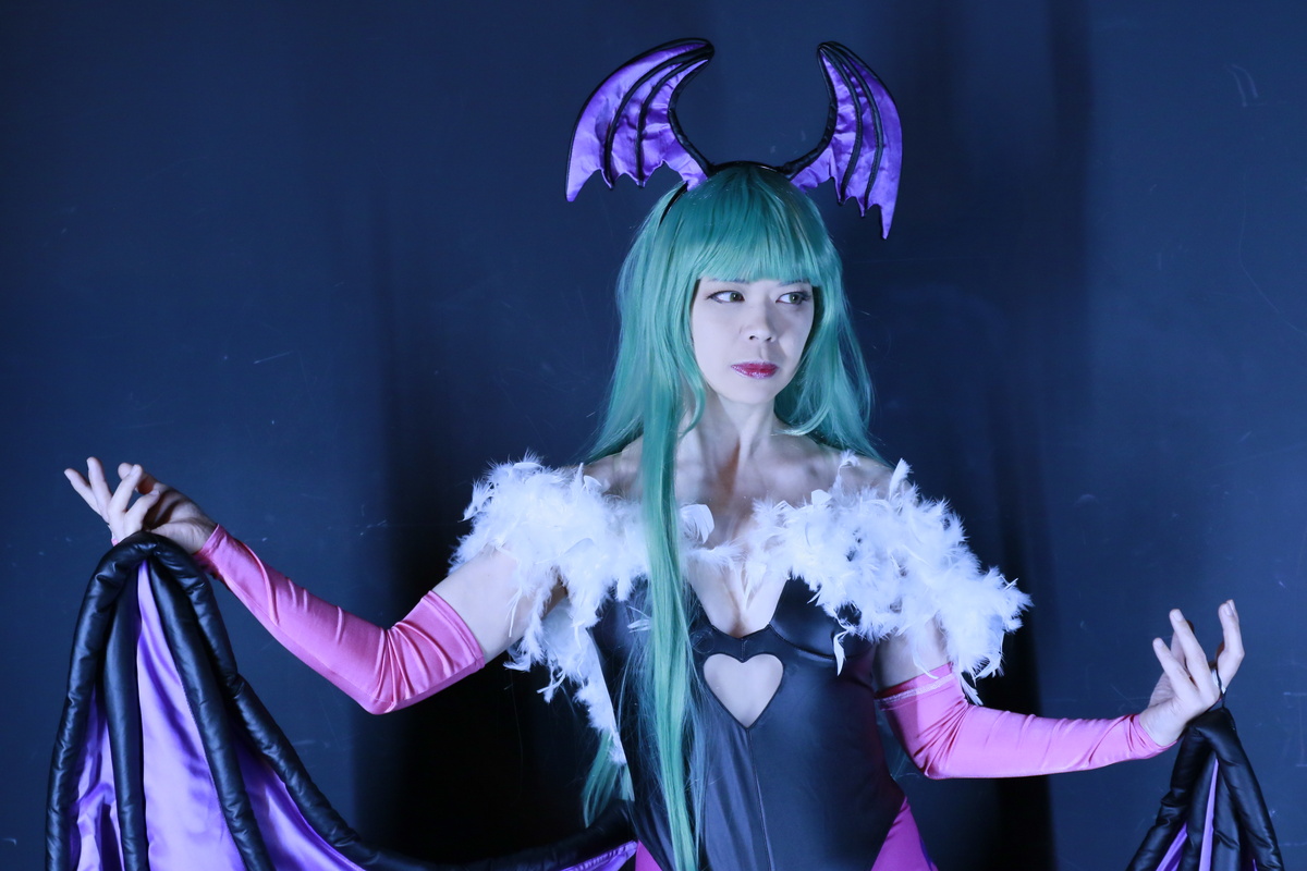 コスプレ　モリガン 
