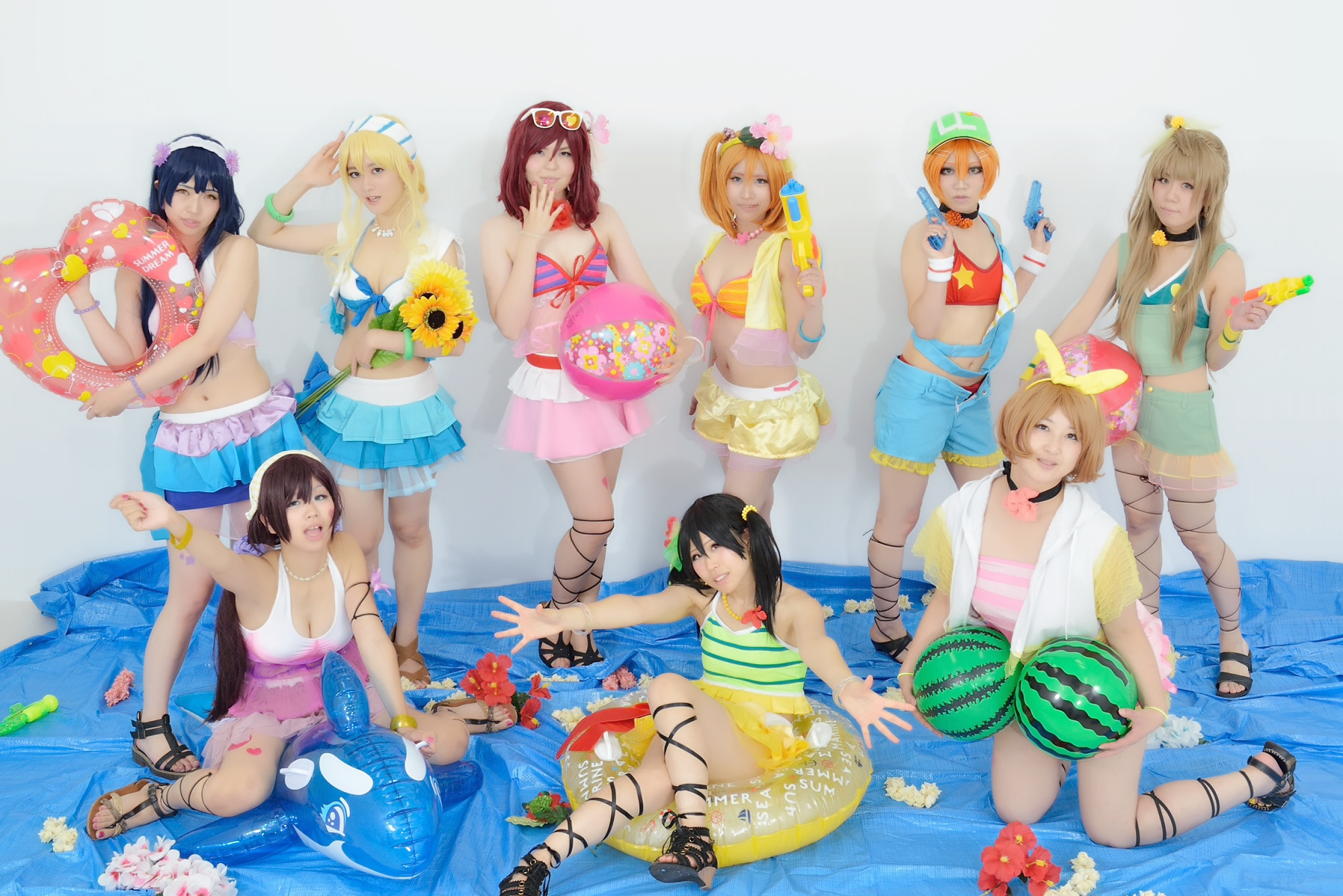 ラブライブ School Idol Project 矢澤にこ 夏色えがおで1 2 Jump コスプレイヤーズアーカイブ ラブライブ School Idol Project 矢澤にこ 夏色えがおで1 2 Jump コスプレイヤーズアーカイブ