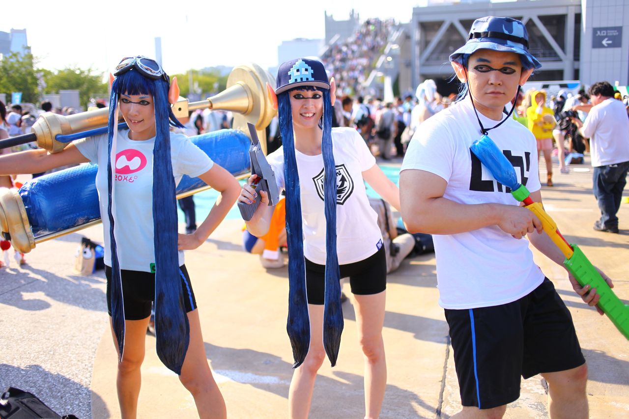スプラトゥーン インクリング ガール ダイナモローラーテスラ コスプレイヤーズアーカイブ
