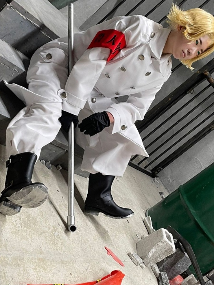 東京卍リベンジャーズ 乾青宗 黒龍 コスプレ衣装 ウィッグ 乾青宗 黒龍