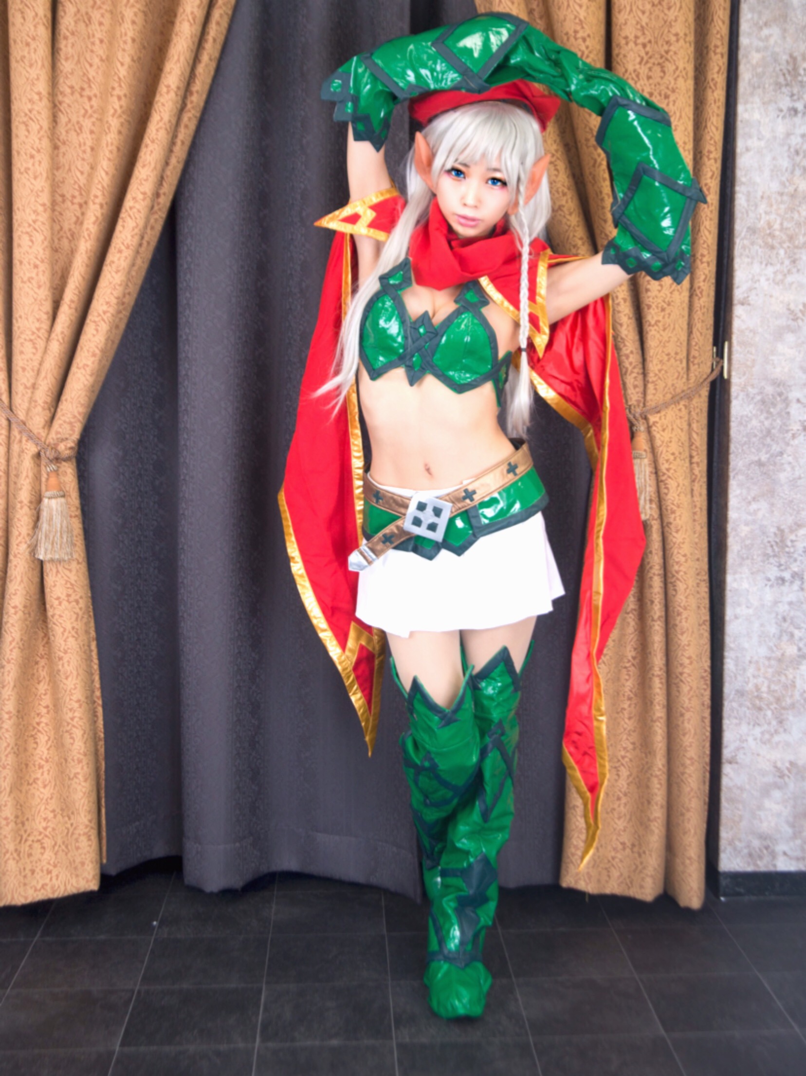 クイーンズブレイド 戦闘教官アレイン コスプレイヤーズアーカイブ