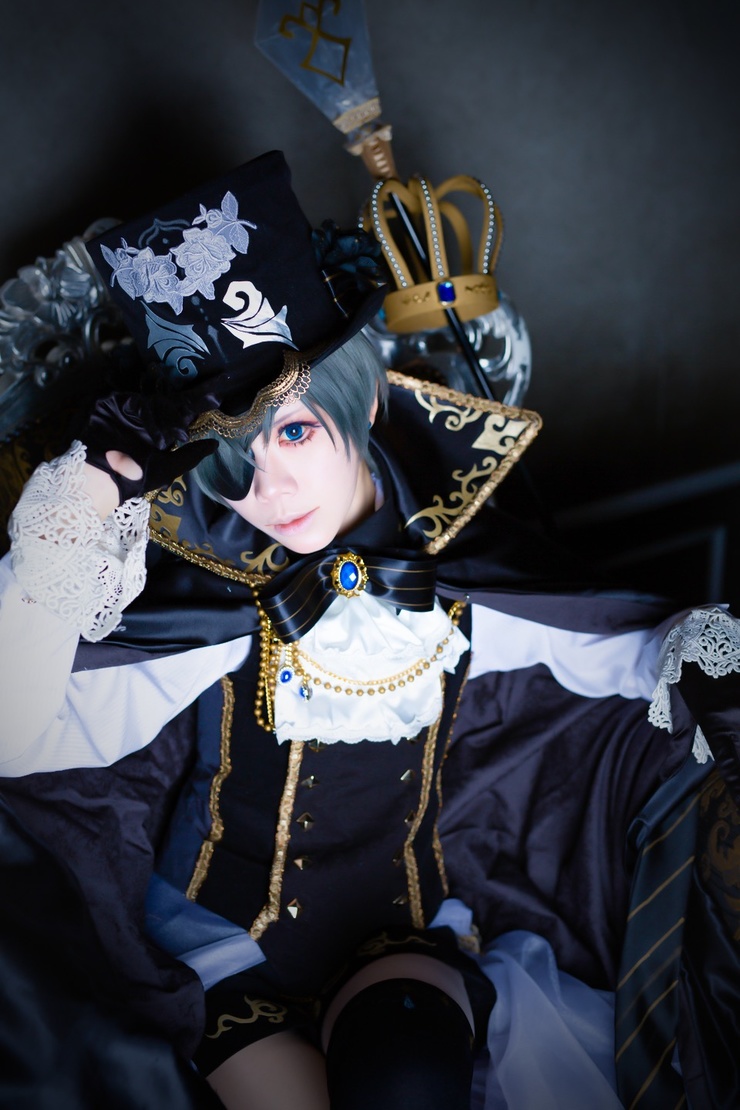 黒執事 シエル ファントムハイヴ 太陽覚醒 夢王国と眠れる100人の王子様コラボ コスプレイヤーズアーカイブ