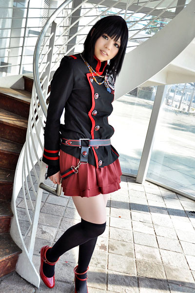 D.Gray-man ディーグレイマン リナリー?リー 風 コスプレ衣装 演出服