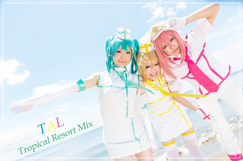 Vocaloid 鏡音リン トリコロール エア ライン Tropicalresortmix コスプレイヤーズアーカイブ