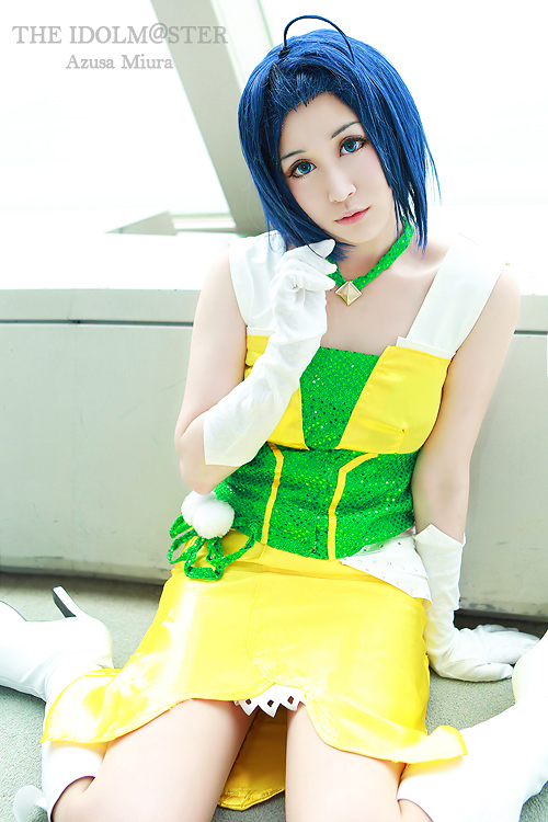 THE IDOLM@STER 2 三浦あずさ(バイタルサンフラワー) - コスプレ