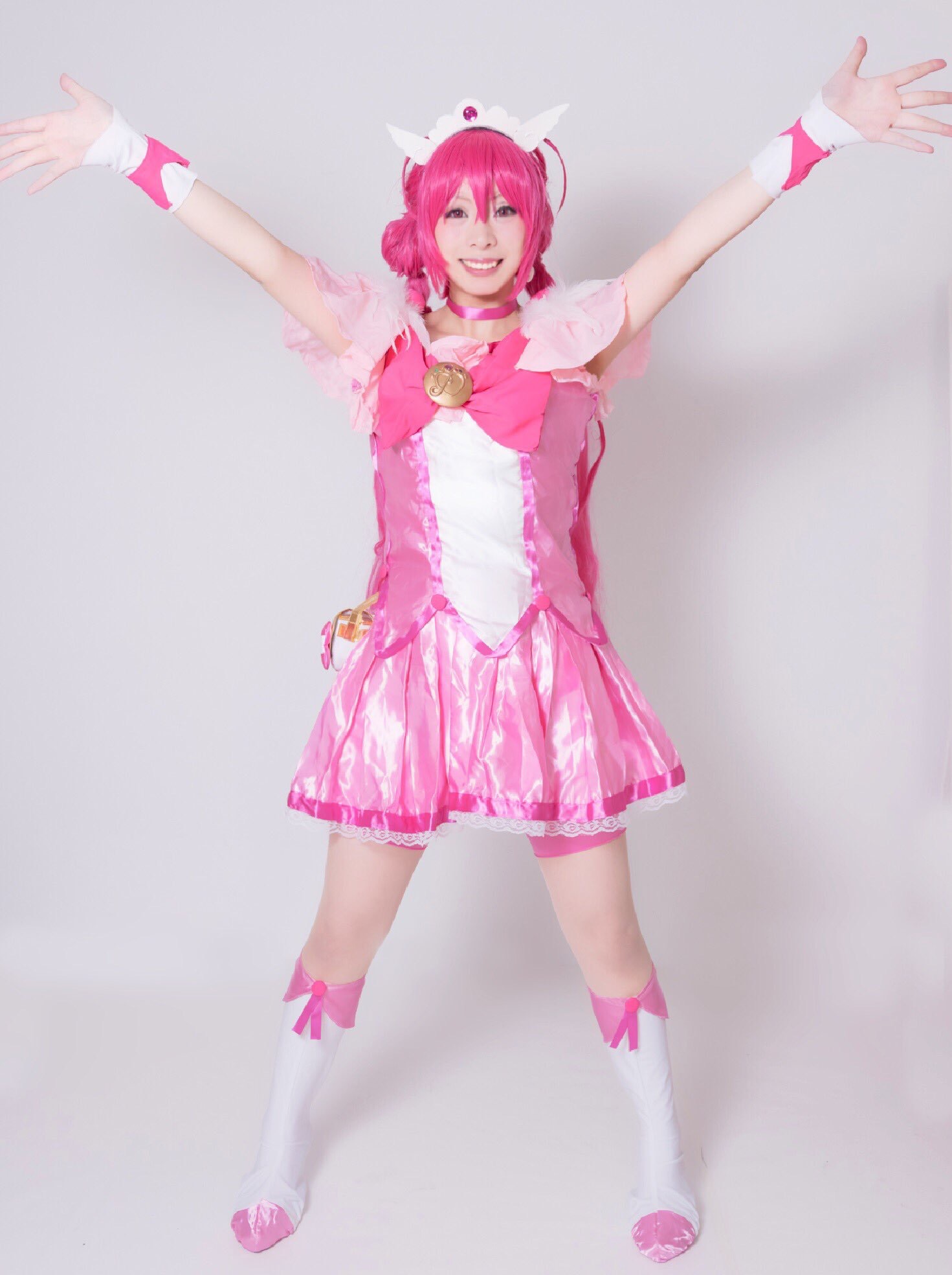 スマイルプリキュア キュアハッピー プリンセスハッピー コスプレ衣装