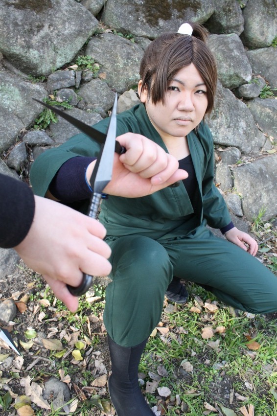 忍たま コスプレ衣装 山田利吉 忍たま 山田利吉 #コスプレ#コスプレイヤー #忍たま乱太郎 #映画