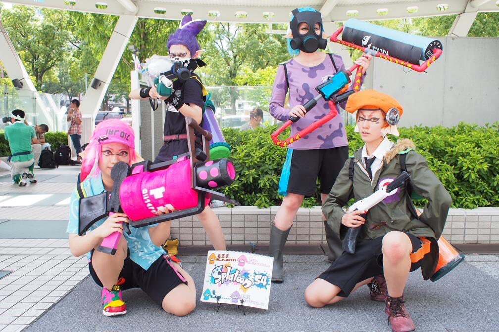 スプラトゥーン 複数キャラクター コスプレイヤーズアーカイブ