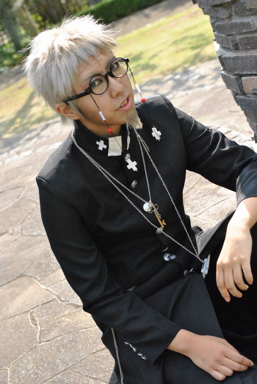 青の祓魔師 藤本獅郎(一話神父服) - コスプレイヤーズアーカイブ