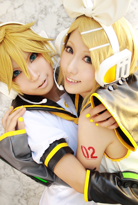 どこでもいっしょ　鏡音リン レン　トロ クロ　コスプレ　VOCALOID ボカロ レン コスプレ ボーカロイド VOCALOID 鏡音リン·レン 鏡音レン風