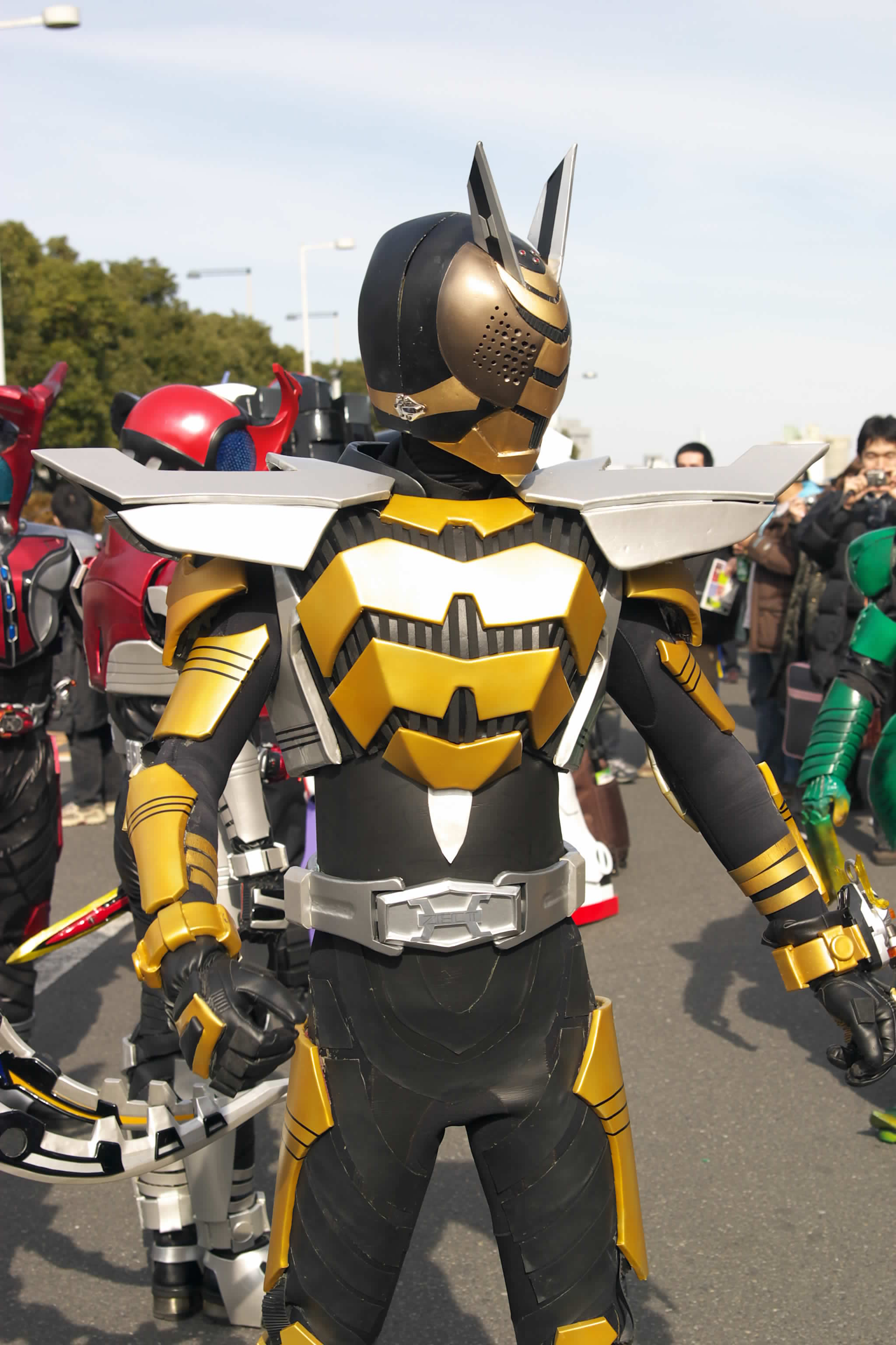 仮面ライダーカブト ザビー コスプレイヤーズアーカイブ