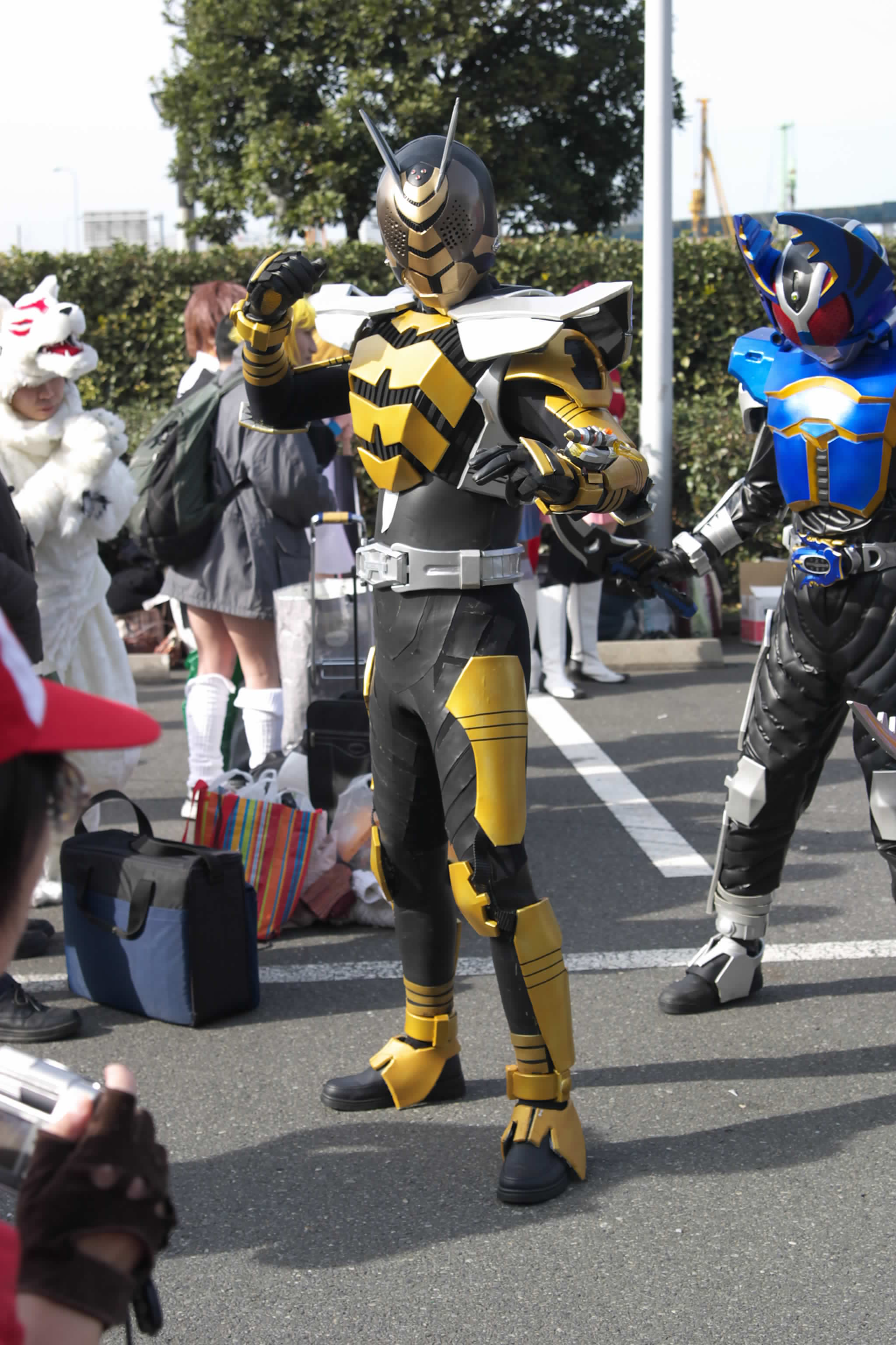 仮面ライダーカブト ザビー コスプレイヤーズアーカイブ