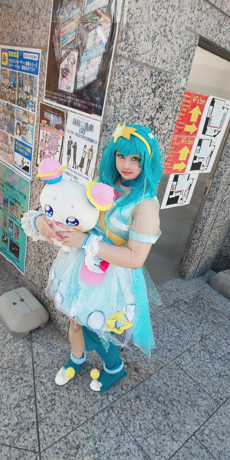 羽衣ララ　キュアミルキー ビッグタオル　天体観測　タオル　新品未開封 天体観測】ビッグタオル 羽衣ララ キュアミルキー｜Yahoo!フリマ