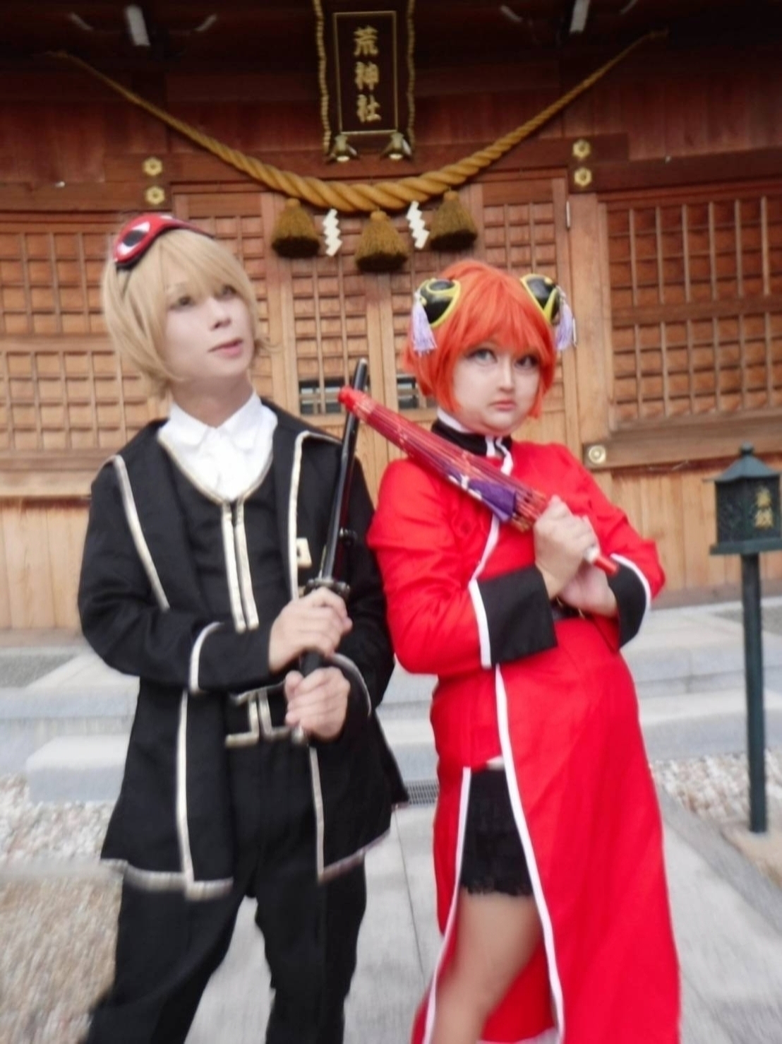 銀魂 神楽 コスプレ アコス製 Mサイズ 銀魂 神楽(初期衣装