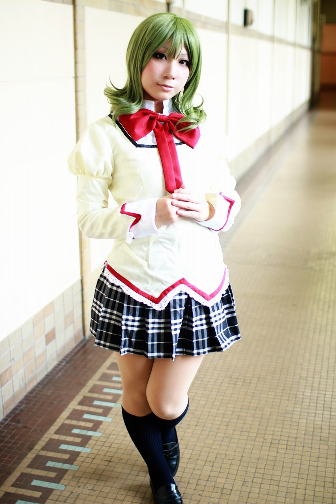 魔法少女まどか マギカ 志筑仁美 見滝原中学校制服 コスプレイヤーズアーカイブ