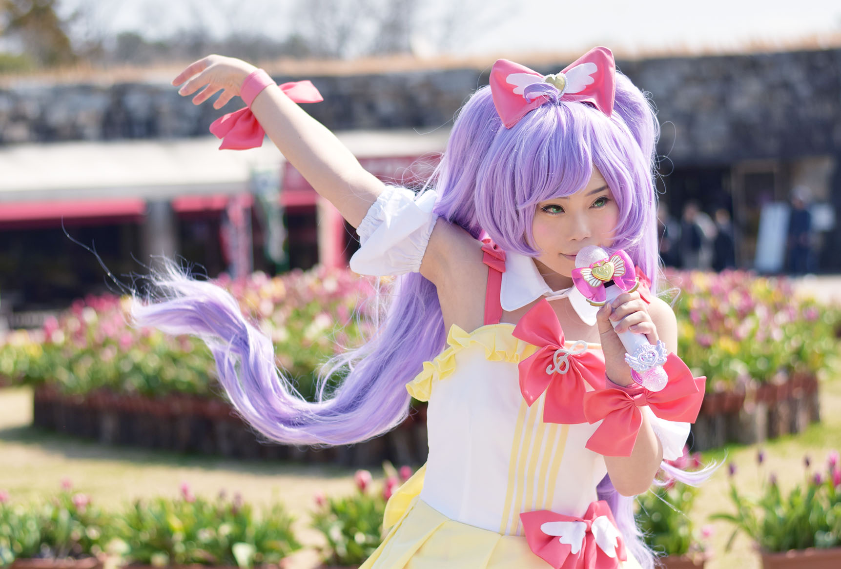 プリパラ 真中らぁら トゥインクルリボンサイリウムコーデ コスプレイヤーズアーカイブ