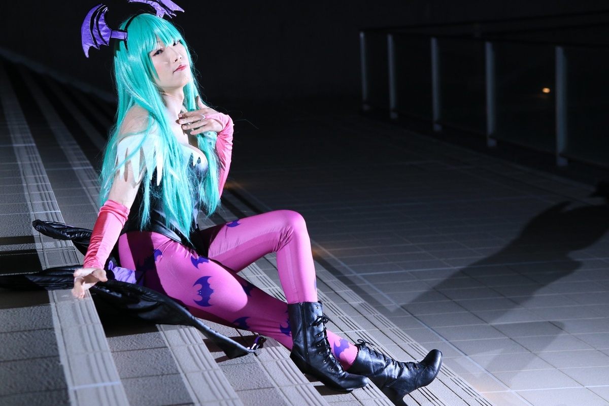 モリガン コスプレ衣装 タイツ無し Amazon | Miccostumes 女性 悪魔 ヴァンパイア コスプレ 衣装