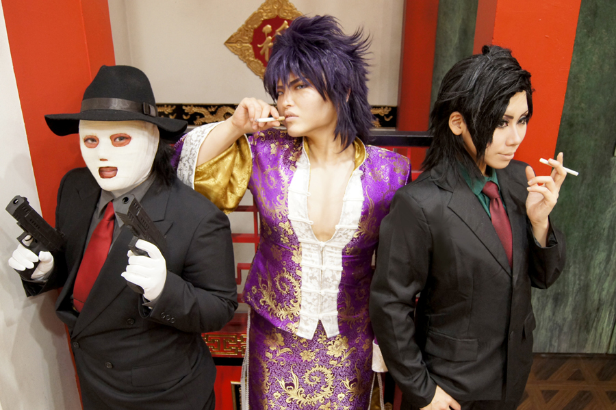 蒼天の拳 【霞拳志郎&藩光琳】 チャイナ服 原画 （北斗の拳
