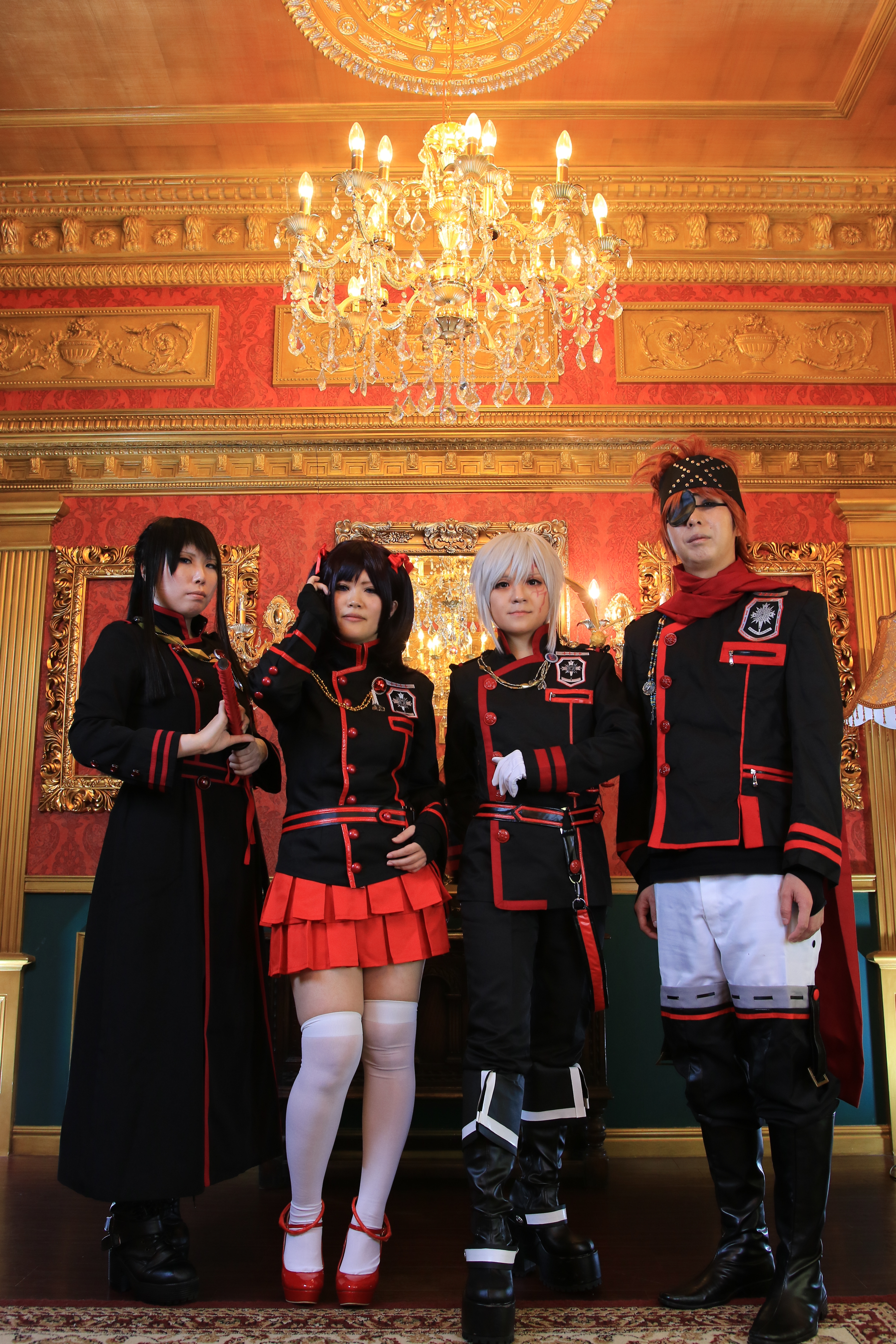 D.Gray-man Dグレ ラビ 三期団服 コスプレ 衣装＋コート付 M | www