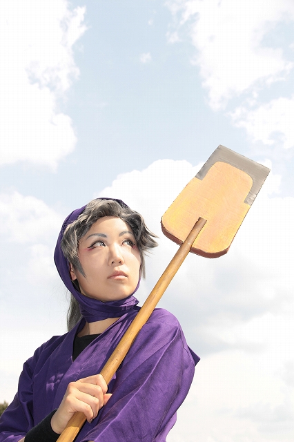 s様】忍たま コスプレ 小道具 綾部喜八郎の踏鋤 武器 - メルカリ